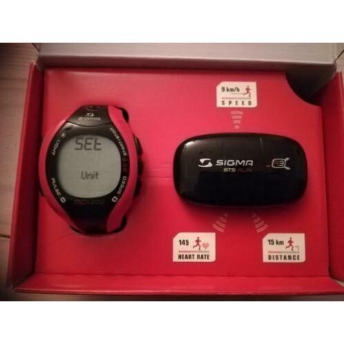 Sigma RC 1290 running computer (zwart/rood)
