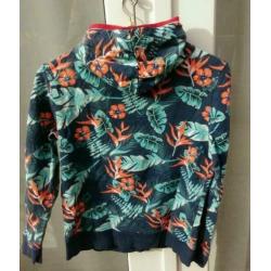 MANGO Stoere hoody/sweater capuchon mt 146/152 Hawaii /print