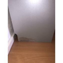 Billy boekenkast zilver/grijs 80x28x202