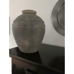Landelijke vaas kruik pot