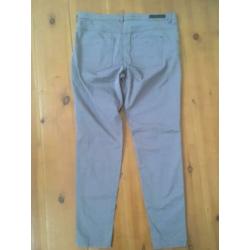 Jackpot nieuwe grijze broek extra lang, maat 34 (= XL XXL)