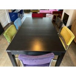 Grote uitschuifbare eettafel (175-260cm)