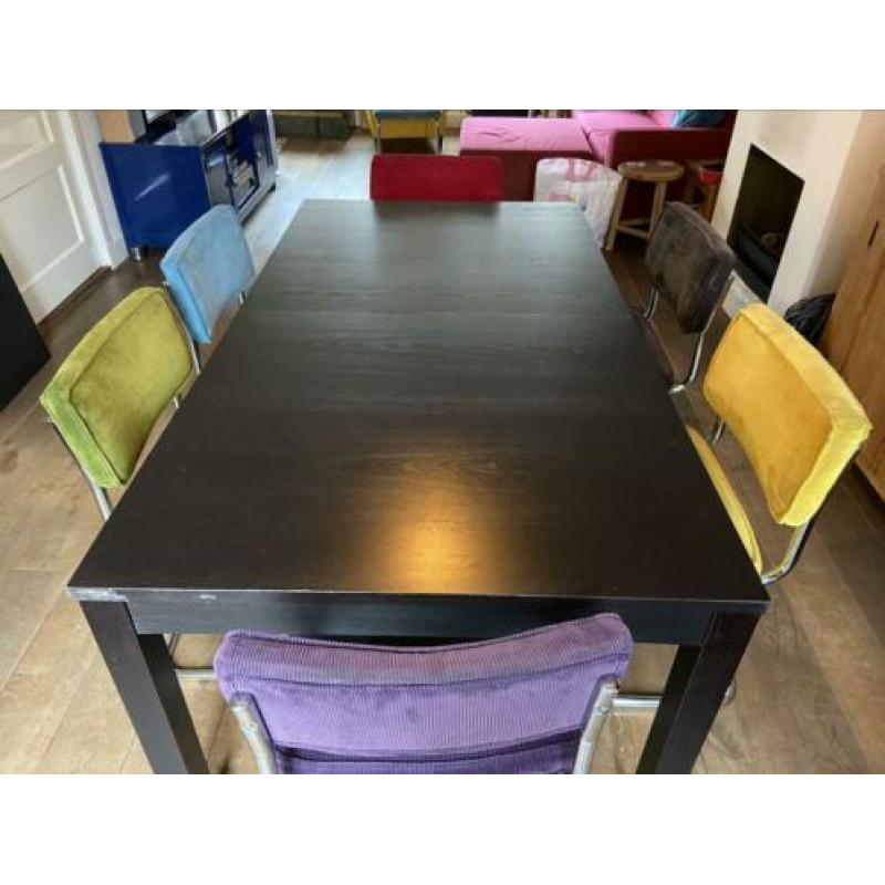 Grote uitschuifbare eettafel (175-260cm)