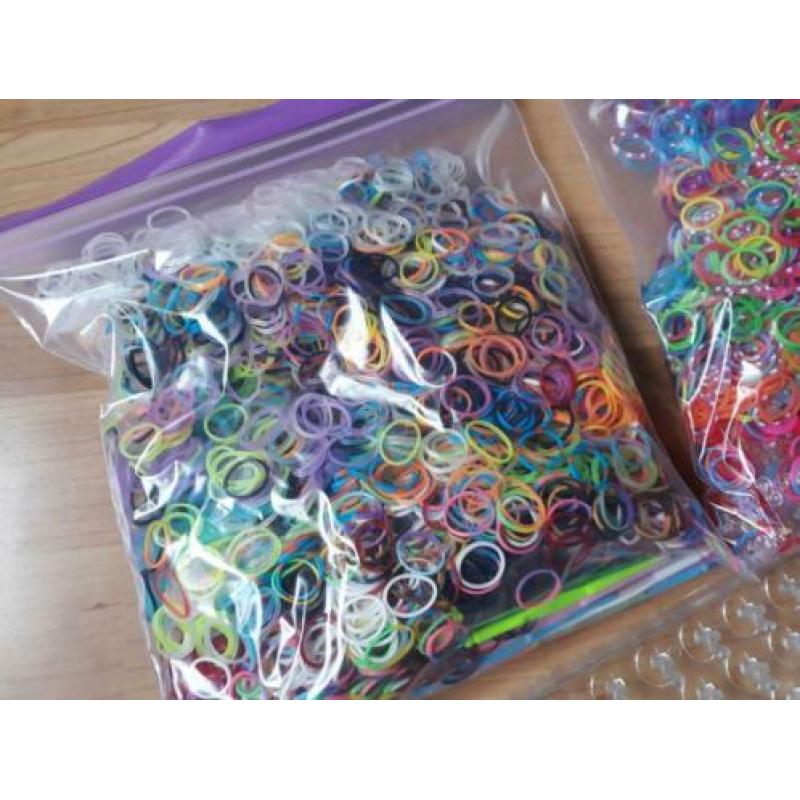 Grote set loom bandjes, met toebehoren