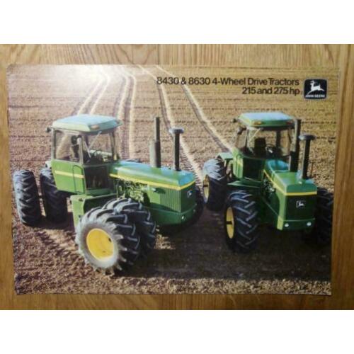 Folder John Deere 8430 8630