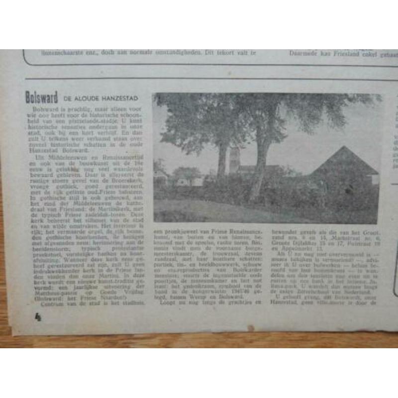 Jemaintiendrai Friese editie1946,Terschelling,Schiermonnikoo