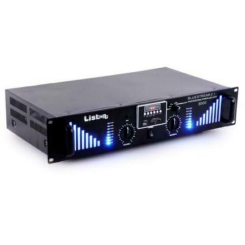 3000W Versterker Amplifier Veel Funkties. Disco Bioscoop etc