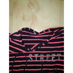 Mooi streepjes shirt van Name it (122-128)