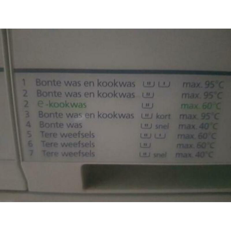 Wasmachine bauknecht.