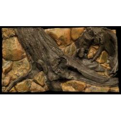 Aquarium 3D achterwand polyester "Amazone'' 100x60cm