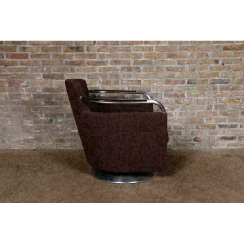 2 Giorgetti Liba draai design fauteuils bij TheReSales