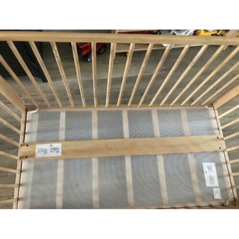Ledikant/ co-sleeper Ikea hout