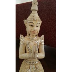 prachtge grote houten buddha
