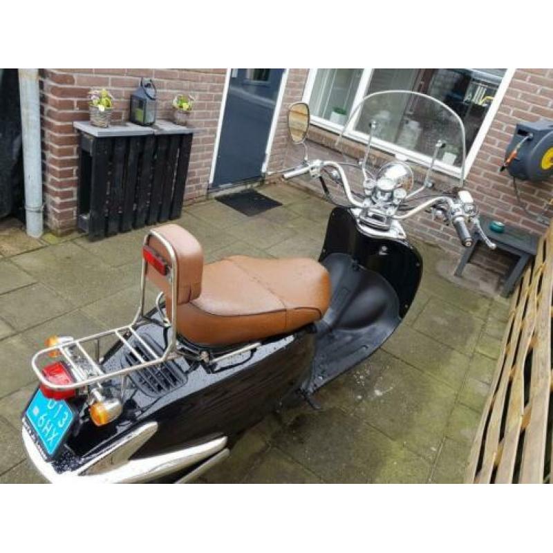 Nette retro blauw kenteken