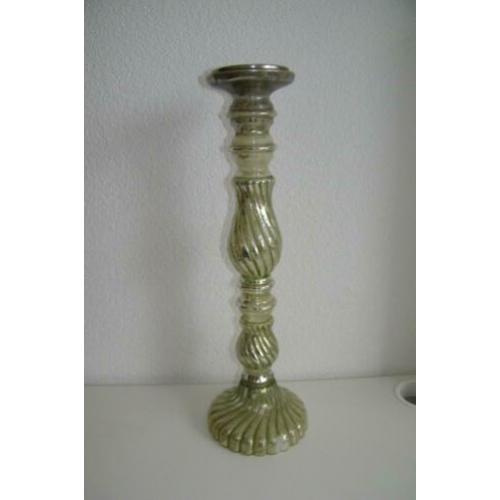 Kandelaar Zilverglas 50 cm
