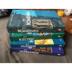 4 delen geschiedenis Germanen, Romeinen, Kelten, De Hunnen