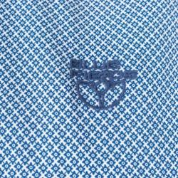 BlueFields overhemd patterned blauw-wit nieuw mt. xxl