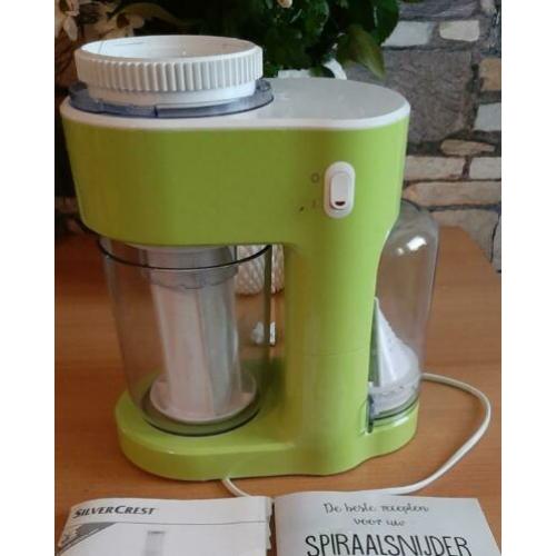 Keukenmachine : spiraalsnijder