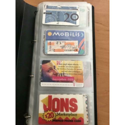 Telefoonkaarten (standaard, specials, NL en erbuiten)