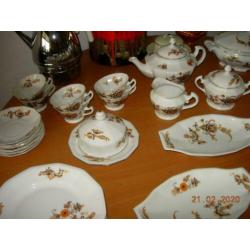 Porselein servies Jamin 1930