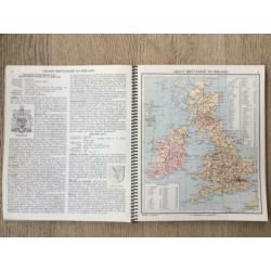 Kleine wereld atlas 1950