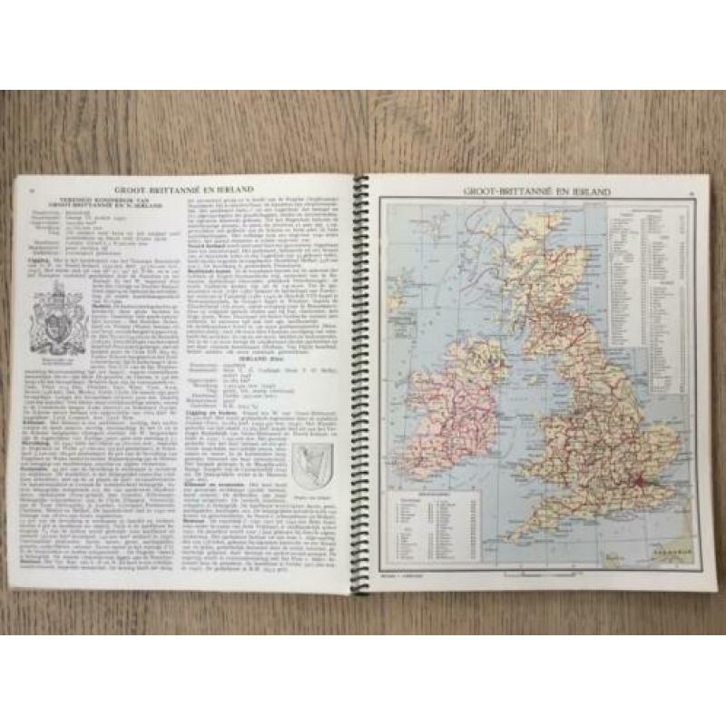 Kleine wereld atlas 1950