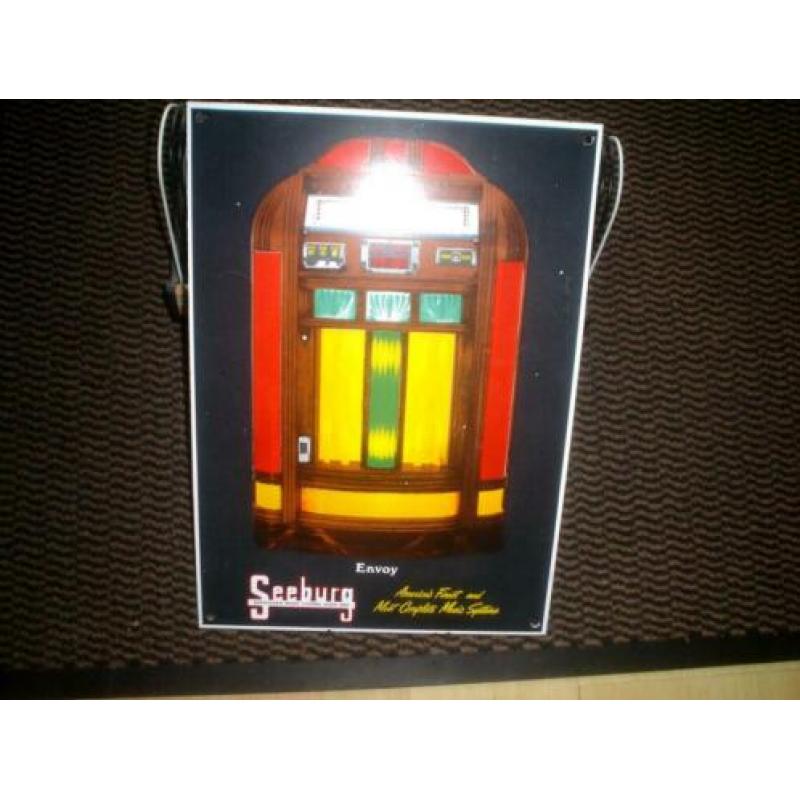 Seeburg emaille bord