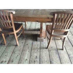 Grote grenen tafel 3 mtr x1,2 mtr
