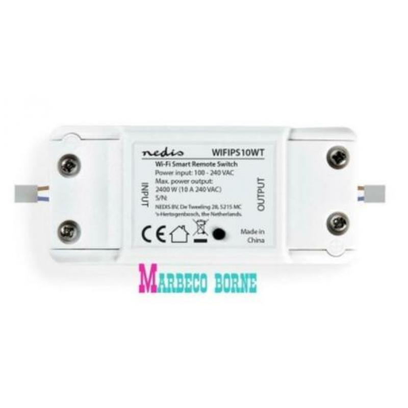SmartLife Wi-Fi Smart Switch, Stroomonderbreker, In-Line 10A