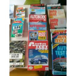 Een keur aan auto boeken 25 stuk 1966 tot 2000!