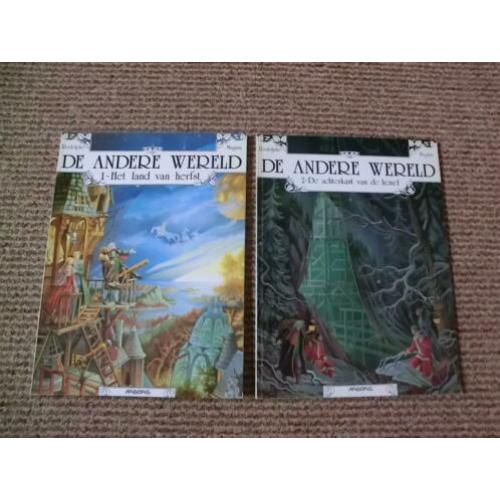 2 stripboeken uit "De andere wereld" reeks
