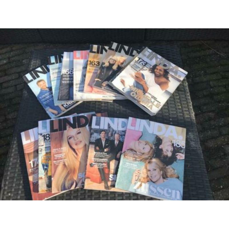 Tijdschrift LINDA 2018/2019 13 stuks* Als Nieuw *MOET WEG