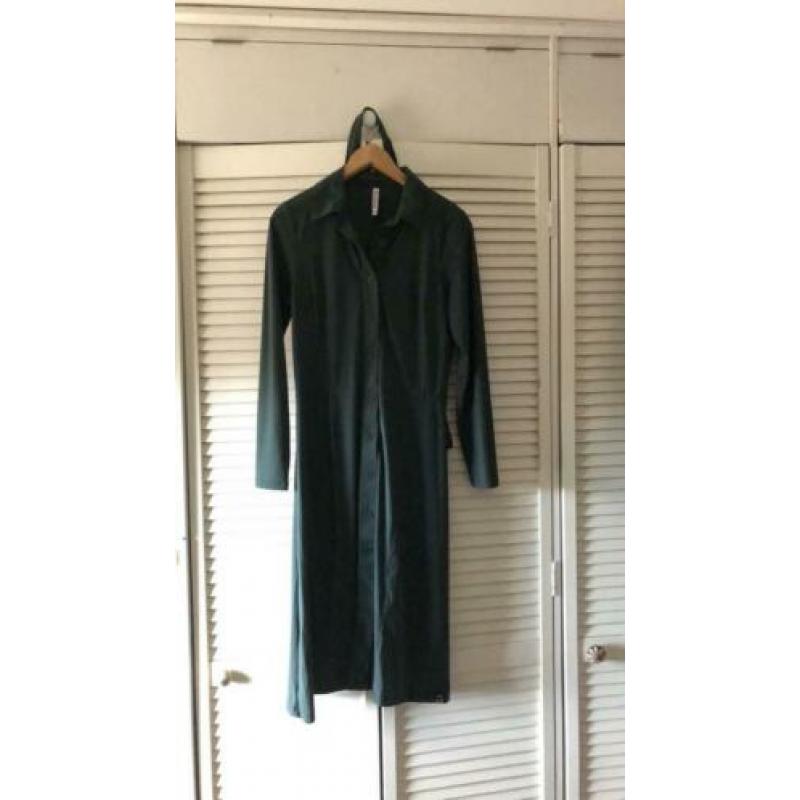 Zoso travel jurk groen maat xs