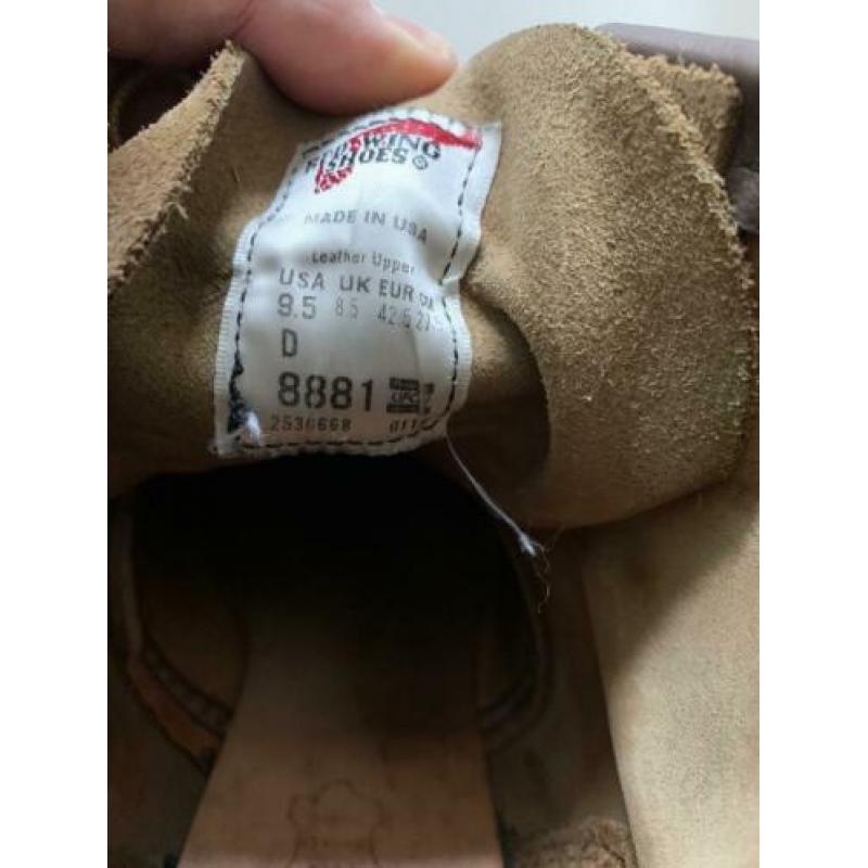 Red wing Moc toe Olive 43,5 (uk 8,5)