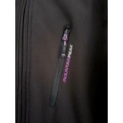 Zwarte Mountain Peak softshell damesjas | Maat M