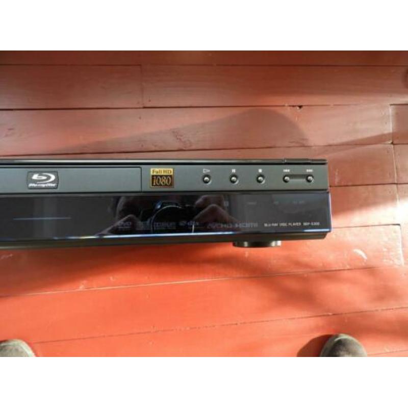Sony Blu-Ray speler BDP-S300 met zeer goede beeldkwaliteit.