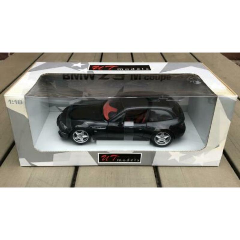 1:18 Bmw Z3 M Coupe Zwart 1996 UT Models