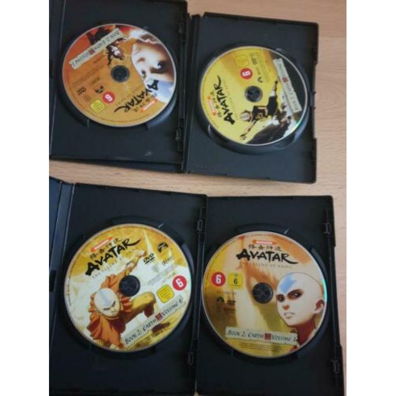 Avatar dvd water aarde natie 1 2 serie legende aang