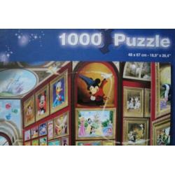 KING DISNEY COLLECTION PUZZLE 1.000 stukjes voor 2.50euro