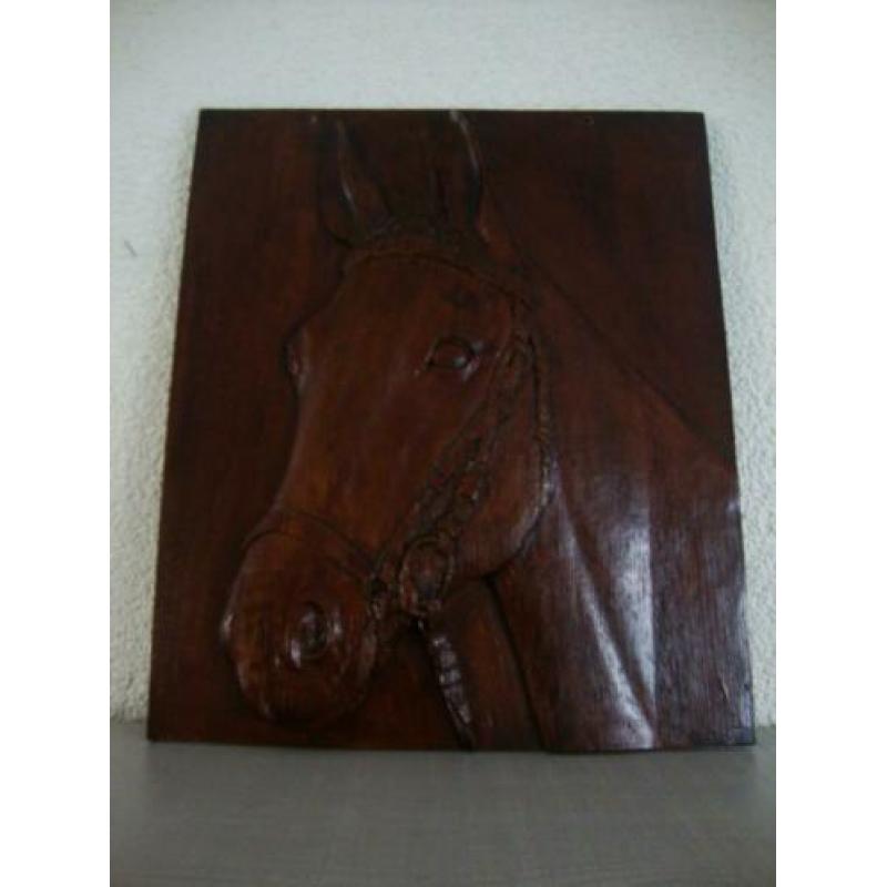 Grote wandtegel paard