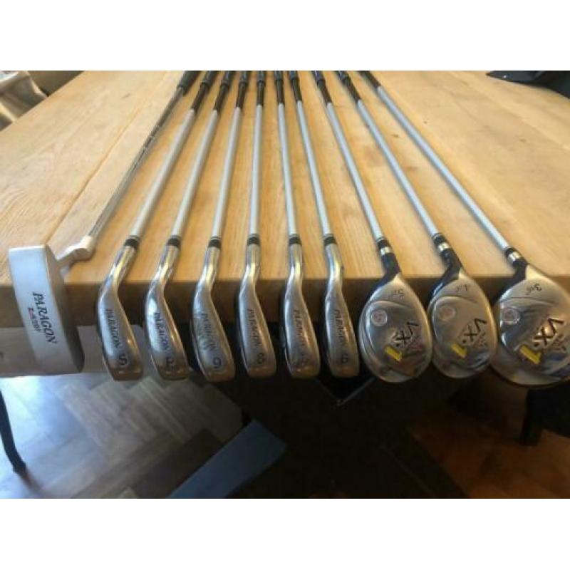 Complete golfset (linkshandig) + tas