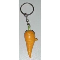 Nieuwe sleutelhanger met vrolijk worteltje