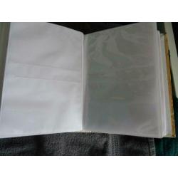 Fotoalbums (insteek mapjes)