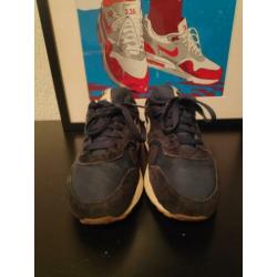 Nike air max 1 navy blue gumsole