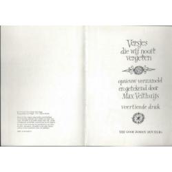 Versjes die wij nooit vergeten van Max Velthuijs (1989)