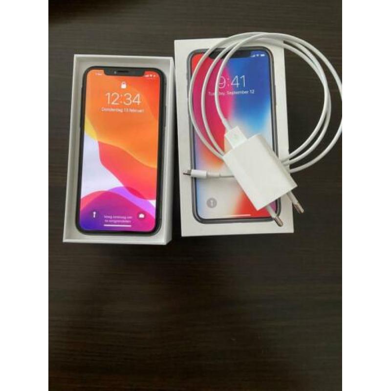 Iphone x zwart