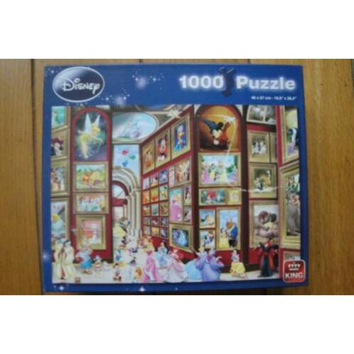 KING DISNEY COLLECTION PUZZLE 1.000 stukjes voor 2.50euro