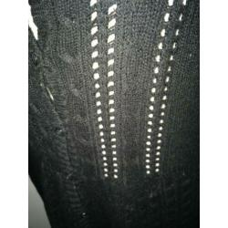 Lang vest merk geisha maat xl zwart