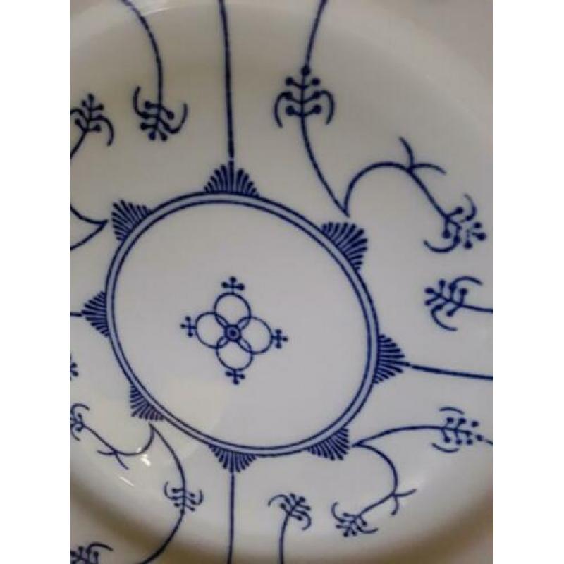 Blau blauw saks servies saksisch Jager Kahla Winterling