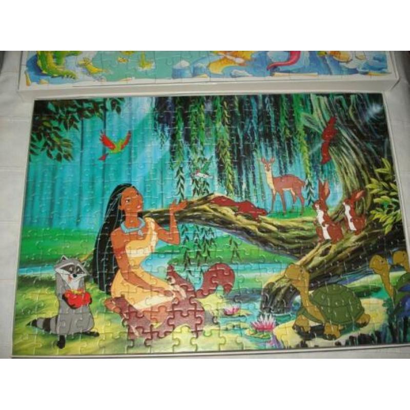 Houten puzzel vis Pocahontas Dino puzzel.